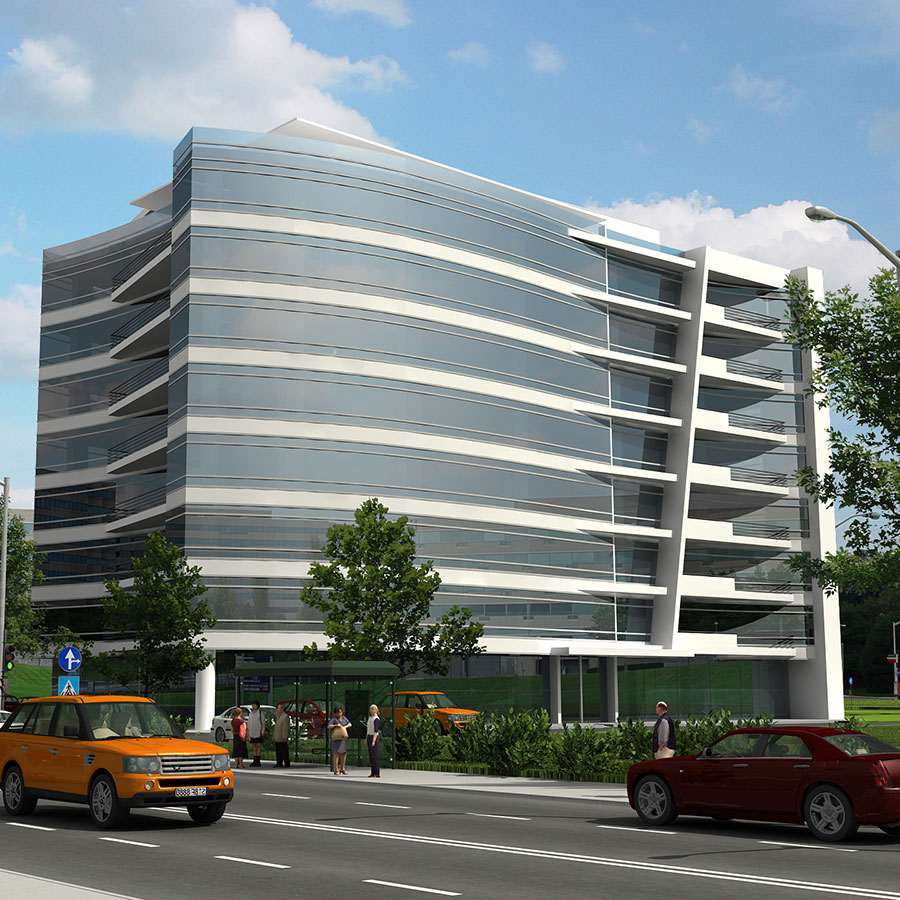 dp Architecture project — two towers